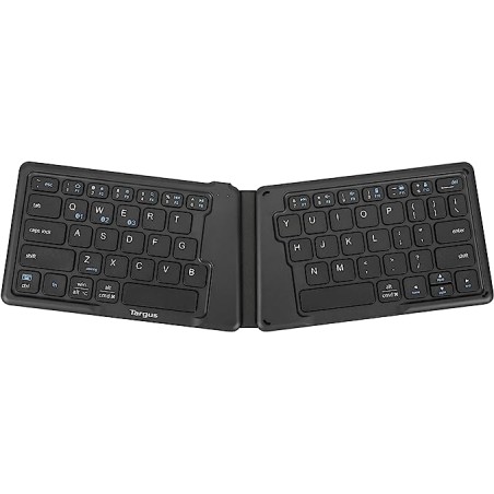 Targus teclado inalambrico antimicrobial ergonomico plegable español USB -AKF003ES