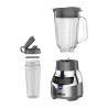 Black + Decker licuadora digital 900w silenciosa inox + vaso personal BL1300DG-PLA