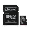 Kingston tarjeta de memoria micro SD canvas c/adaptador (clase 10) SDCS2/256GB