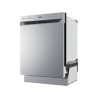 Midea lavaplatos empotrable 14 servicios color silver MDWPS1401KSS
