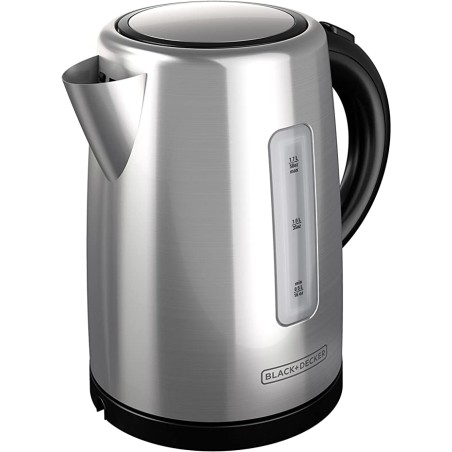 Black + Decker hervidor 1.7L inox inalambrico KE2000SD