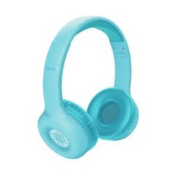 Trust audifonos infantil wireless color azul personalizable - 25275