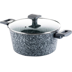 Westinghouse cacerola con tapa granito gris 24cm WCCC0070024GGY