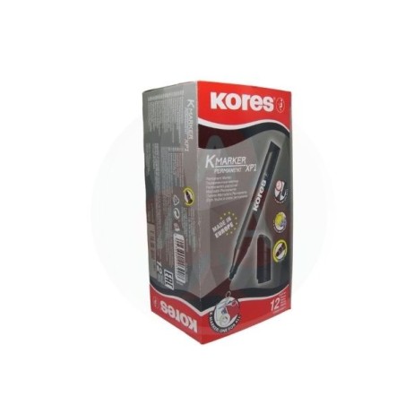 Marcador Perm  XP1 Bala  Negro Kores