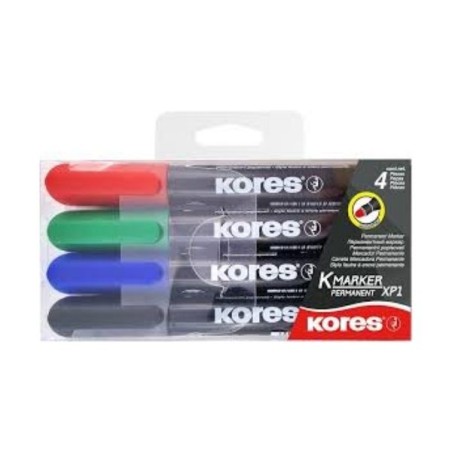 Marcador Perm XP1-2 Set 4uds Tradicionales Kores