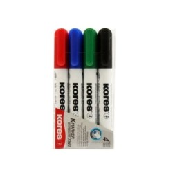 Marcador Pizarra XW2 Set 4uds Tradicional Kores