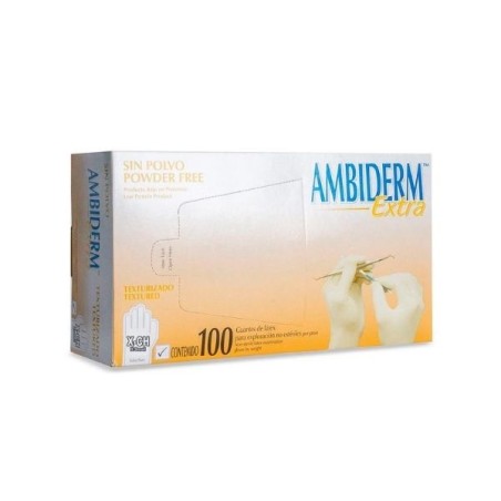 GUANTE LÁTEX LIBRE POLVO TIPO Extra