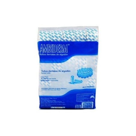 Rollo Dental de algodón liso