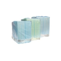 Babero Odontológico CAJA DE 500 UDS Colores azul, verde, blanco