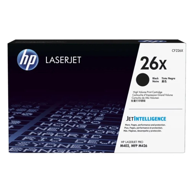 HP toner negro 9000 pgs 26X CF226X