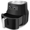 Black + Decker freidora de aire 4L negra HF4004B