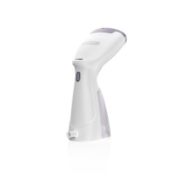Black + Decker plancha vertical de vapor anti-adherente blanca - HGS012P-LA