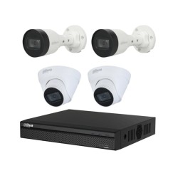 Dahua kit camaras 4Ch NVR - 1.0.01.04.37132-0001
