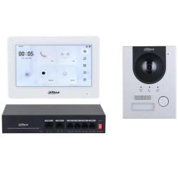 Dahua kit de videoportero IP y wi-fi - DHI-KTP04(S)/DHI-VTO2201F-P-S2/DHI-VTH5421HW- 1.0.01.15.12451-0001