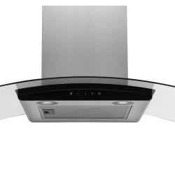 Midea extractor campana 36" color siver MJWV7336C3GS