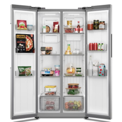 Frigidaire Refrigerador Side By Side de 16 Cu. Ft. Acero FRS16F7N5ES