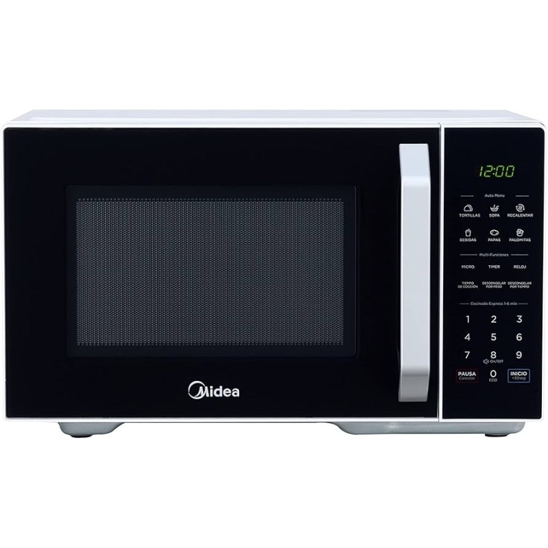 Midea microondas 1.1pc puerta negra MMDX11S2BW-CA