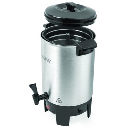 Black + Decker percoladora 40 tazas aluminio CMU4010