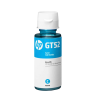 HP botella de tinta gt52 cyan 8000Pgs M0H54Al