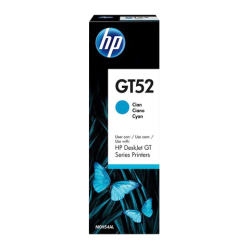 HP botella de tinta gt52 cyan 8000Pgs M0H54Al