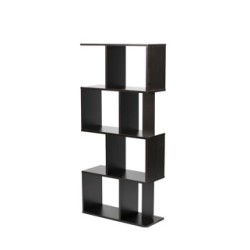 Kenneth Cole estante 4 niveles color café  W60 x H130 x D24 cm-KCWD2022051-B