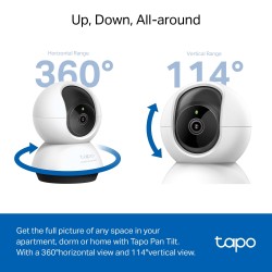 TP-link camara Wi-Fi vigilancia 360º - Tapo C220