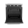 Midea horno empotrable 24" gas color silver MG024BI1KEDB