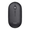 Trust  mouse recargable inalambrico silencioso color negro - 24059