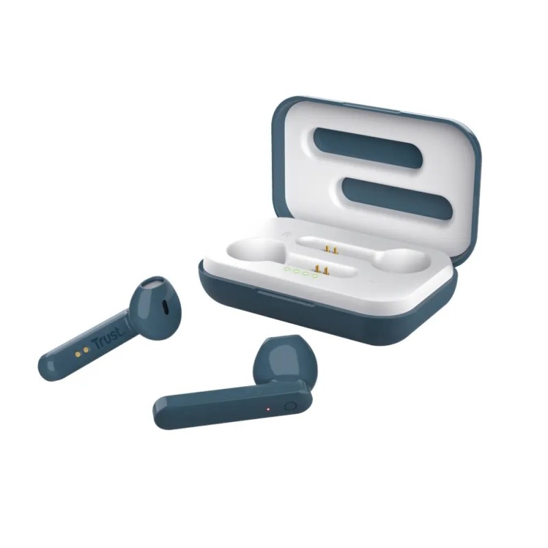 Trust audifonos bluetooth wireless color azul c/controles tactiles - 23780