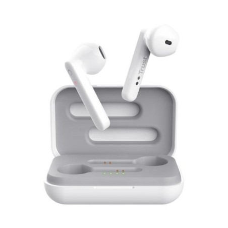 Trust audifonos bluetooth wireless color blanco c/controles tactiles - 23783