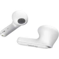 Trust audifonos bluetooth intraaurales color blanco microf c/cancelacion de ruido - 25173