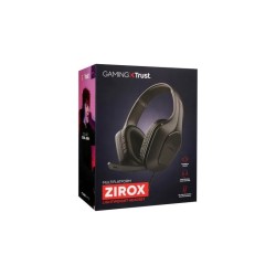 Trust audifonos alambricos gamer color negro - 24990