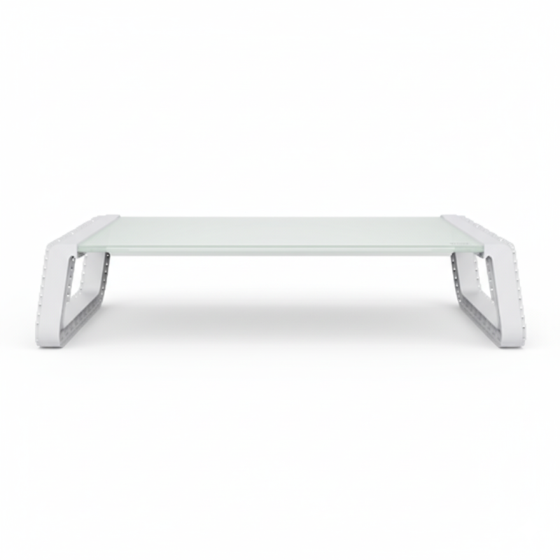Trust monta soporte para monitor de cristal templado blanco - 25351