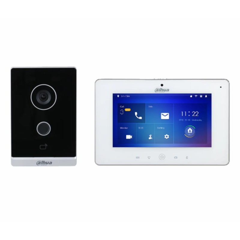 Dahua monitor interior wi-fi tactil de 6 canales -DHI-VTH5421HW-W-  1.0.01.15.11992