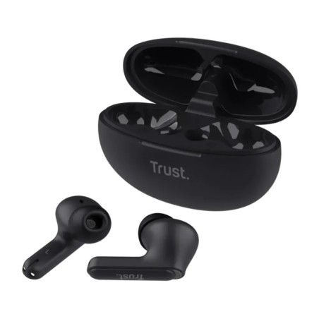 Trust audifonos bluetooth color negro microf  c/cancelacion de ruido - 25296