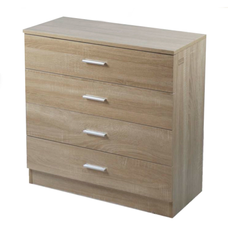 Kenneth Cole mueble cuatro gavetas color roble -KCWD20220512-OA