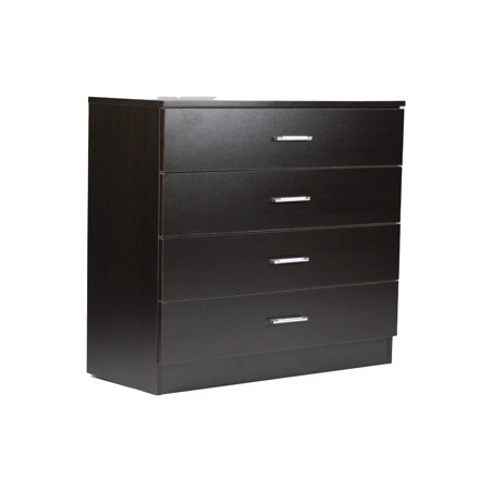 Kenneth Cole mueble cuatro gavetas color cafe oscuro - KCWD20220512-BR