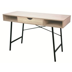 Kenneth Cole escritorio color roble 120x48x76 cm KCWF202108-O