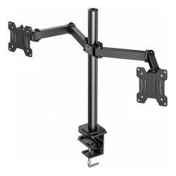 Trust brazo para monitor dual flexible - 23941