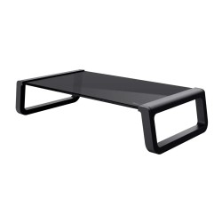 Trust monta soporte para monitor de cristal templado negro - 25271