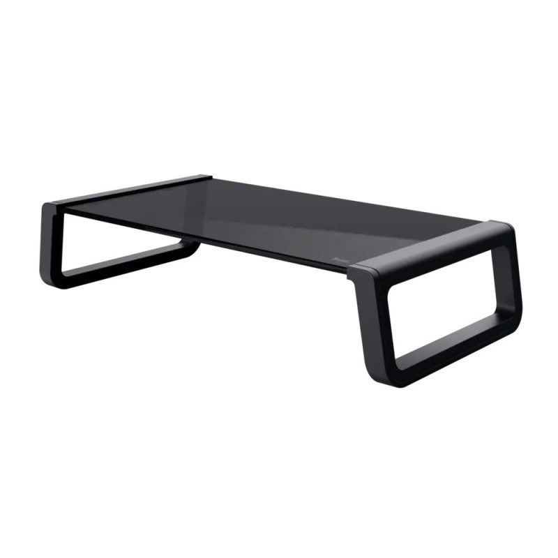 Trust monta soporte para monitor de cristal templado negro - 25271