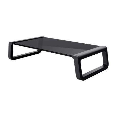 Trust monta soporte para monitor de cristal templado negro - 25271