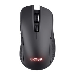 Trust  mouse Eco GXT 923 YBAR color negro gaming resolución de 7200 ppp e iluminacion LED RGB - 24729