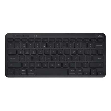 Trust teclado inalambrico en español eco recargable - 25059