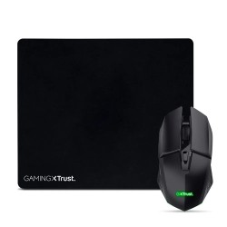 Trust mouse + mousepad  GXT112fFelox iluminado y alfombrilla de raton - 25070