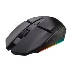 Trust mouse + mousepad  GXT112fFelox iluminado y alfombrilla de raton - 25070