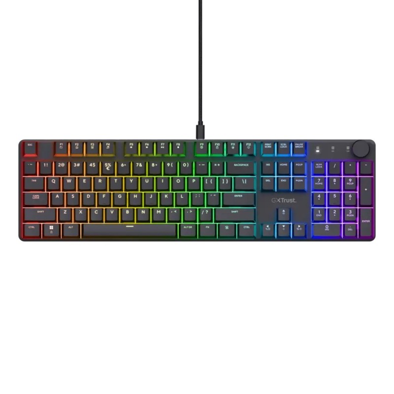Trust teclado GXT 866 torix premium mecanico gaming US - 24910