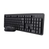 Trust combo de teclado y mouse inalámbricos y silenciosos ES ODY II - 25020