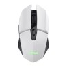 Trust  mouse gaming inalambrico GXT 110 Felox recargable con iluminación LED multicolor blanco - 25069