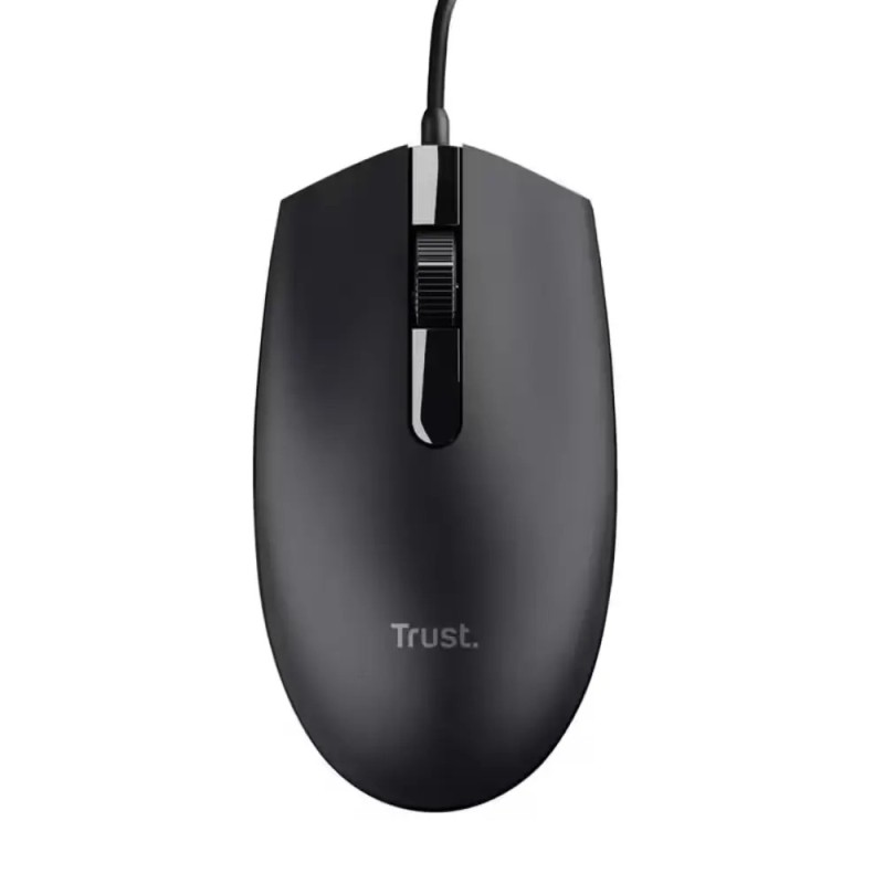 Trust mouse alambrico ambidiestro- 24271